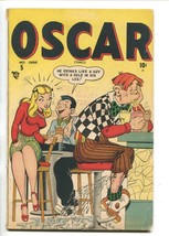 Oscar #15 1948-TIMELY-SODA SHOP-ESOTERIC-RARE-BIZARRE COVER-vg - £167.80 GBP