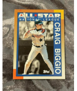 Craig Biggio Topps All-Star Baseball Card – Houston Astros Legend - $8.90