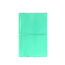 Filofax Domino Patent Personal Organiser - Turquoise  - $36.00