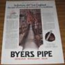 1928 Vintage Ad~Byers Pipe~Wrought Iron~Old New England - £8.12 GBP