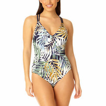 Hurley Ladies&#39; Size X-Large, One-Piece Swimsuit, UPF 50+, Cayman Palms - £14.36 GBP