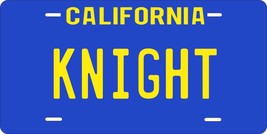 Knight TV Show License Plate Personalized Custom Auto Bike Motorcycle Mo... - £8.78 GBP+