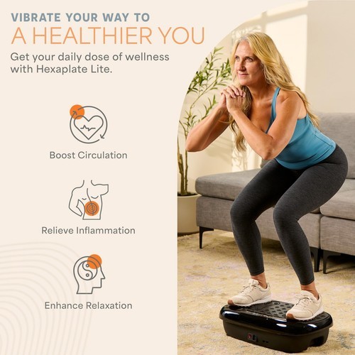 Lifepro Lite Vibration Plate Exercise Machine for Home Fitness and Recovery Item image 4