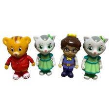 PBS Kids Daniel Tiger’s Neighborhood 2.5” Figurines Lot of 4 - £6.87 GBP