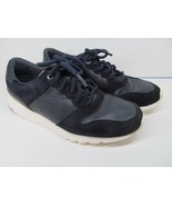 Cole Haan Grand O&#39;s Womens Navy Blue Leather Sneaker Size US 7.5 B - £23.09 GBP