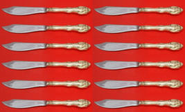 La Scala by Gorham Sterling Silver Fish Knife Custom Set 12 pcs 8 1/4&quot; - $15,591.39 MXN