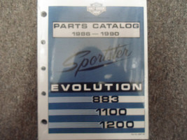 1986 1987 1990 Harley Davidson Sportster Évolution Modèles Parties Catalogue - £92.65 GBP