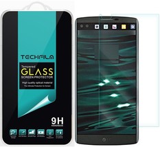 TechFilm Tempered Glass Screen Protector Saver Shield for LG V10 - £10.22 GBP