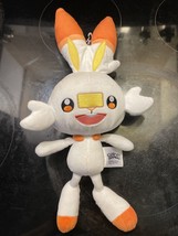 Pokemon 14” Plush Toy Stuffed Doll Scorbunny Bandai Pocket Monster Fire Rabbit - £7.74 GBP