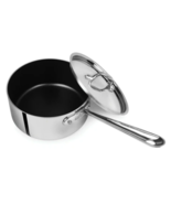 All-clad D3 3-ply Bonded 3- qt Nonstick Sauce Pan with lid (scratch) - $74.99