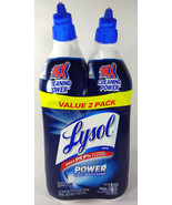 Lysol Power Toilet Bowl Gel Cleaner, 24 fl oz (2 Pack) - £17.13 GBP