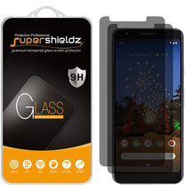 2X (Privacy) Tempered Glass Screen Protector For Google Pixel 3A - £17.19 GBP