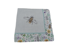 NEW 5 BEES &amp; Flowers Paper Beverage NAPKINS 9.88&quot; Sq 3 Ply Crafts Daisy - £3.88 GBP