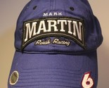 Mark Martin #6 Hat Cap Roush Racing Adjustable ba2 - £5.51 GBP