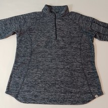 BCG Men's Sweatshirt Men's Gray 1/4 Zip Pockets Pullover Sweatshirt Size Large image 10