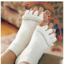 1Pair High Quality Toe Socks Separator for Healthy Relaxing Foot Pain Re... - £14.10 GBP