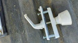 21QQ97 SCREEN DOOR LATCH PARTS, NO BOLT, 4-3/8&quot; TALL, VERY GOOD CONDITION - $6.72