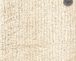 Terry Chenille Cream/Ivory 57" Wide Cotton Fabric by the Yard A414.17 - $19.97