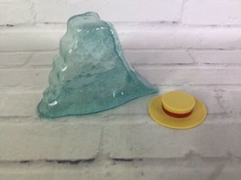 Disney Animators Replacement Ice Hill and Hat Parts For Elsa Mini Playset Frozen - £8.37 GBP