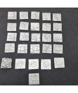 (26) Reaper Miniatures Stones Runes Skulls 3/4&quot; Metal Bases - $581.94 MXN