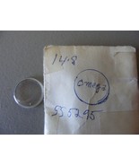 Vintage Omega Crystal SS 5295  14.8 Round NOS - $551.17 MXN
