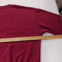 Six Flags Magic Mountain Theme Park Men's Cotton Blend Red Sweatshirt Size Large image 5