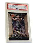 Trae Young Rookie RC 2018 Panini Select PSA 9 MINT Hawks #45 concourse g... - $74.25