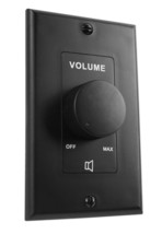 Rockville VOL70100 100 Watt 70v Black Wall Volume Control Zone Controlle... - £40.60 GBP