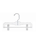 Children&#39;s Clear Plastic Pant/Skirt Hanger 10&quot; (pack of 25) - $28.87