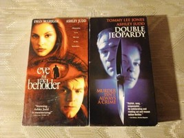 2 Ashley Judd VHS Eye Of The Beholder Double Jeopardy Thriller R Tommy L... - £13.47 GBP