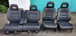 RARE 2001 Honda CRV Front Rear Leather Seats  DARK GREY - PICK UP ONLY 9... - $881.02