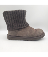 UGG Australia Cambridge Sheepskin Winter Boots in Grey (Women's US Size 8) - £27.21 GBP