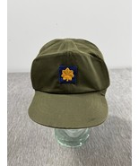 USAF Vietnam Era US OG 106 Field Cap Hat Hot Weather Dated 1971 Mens  7 3/8 - $29.69