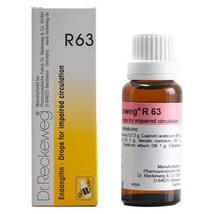 Dr Reckeweg Germany R63 Impaired Circulation Drops 22ml | 1,3,5 Pack - £9.49 GBP+