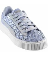Puma Women&#39;s Basket Platform Fo Fashion Sneakers Icelandic Blue Size 7.5... - £48.35 GBP