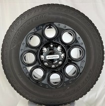 Ford F250 Super Duty 20&quot; Black OEM Wheels Bridgestone A/T Tires New Takeoff - $1,860.21