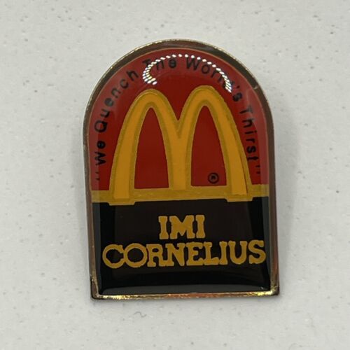 McDonald’s IMI Cornelius Corporate Partnership Employee Enamel Lapel Hat... - £4.47 GBP
