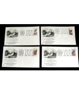 State Birds &amp; Flowers Artcraft Cachet FDC Northwest 1982 Cancels MT ND S... - €3,89 EUR