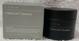 Lumin Charcoal Cl EAN Ser Clean Pores Smooth Cleaner Dead Skin 1.7 oz/50mL New - $24.74