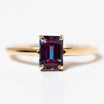 Natural Alexandrite 6.50 carat ring 925 Sterling Silver, Handmade ring For Men&#39;s - £70.66 GBP