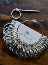 Stainless Steel Ring Sizer Set: US Sizes 0-13 - $2.40