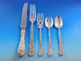 Chrysanthemum by Stieff Sterling Silver Flatware Set 12 Service 64 pcs Dinner - $7,425.00