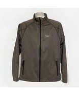 HULU Streaming Logo Gray Full-Zip Performance Jacket Size Adult Medium - £16.60 GBP