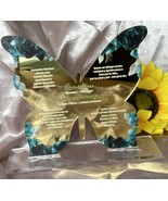 Mirror Gold 10pcs Custom Acrylic Wedding Invitatios,Butterfly Invitation... - $32.00+