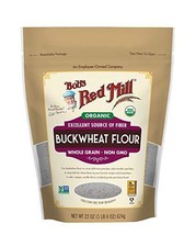 Bob&#39;s Red Mill Organic Buckwheat Flour, 22 OZ - £12.30 GBP
