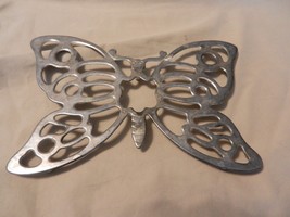 Silverplated Butterfly Trivet or Wall Hanging from Leonard of Italy - £27.89 GBP