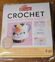 Crochet Unicorn Mug Cozy Kit Make Market Easy Step By Step Gift  - $8.79