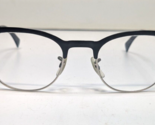 Ray Ban RB 6317 2832 Black Silver Eyeglasses Frames 49-20-140 - $55.43