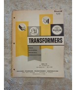 Vintage 1960 STANCOR Transformer Replacement Guide CATALOG TV Audio Radi... - $18.99