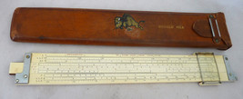 Keuffel Esser Slide Rule N4081-3 Log Duplex Decitrig USA Leather Pile si... - $36.00